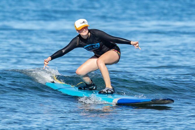 2 Hour Beginner Group Surf Lessons - Maui Conditions That Help Beginners Stand Up