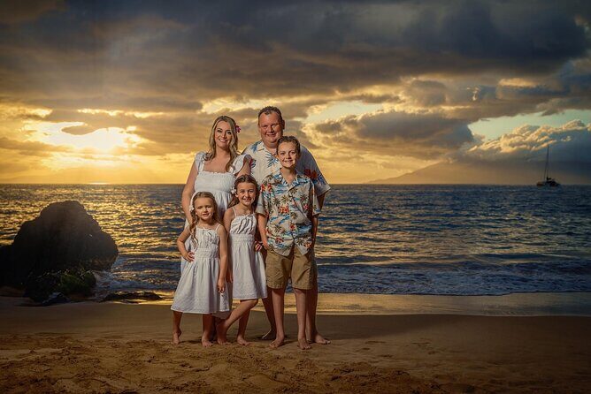 A Maui Beach Photoshoot in Wailea - Your results fast: why turnaround shows up in the photos