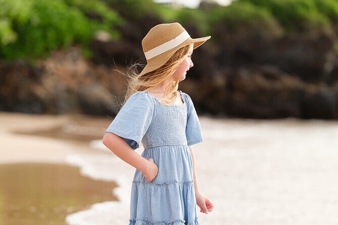 A Maui Beach Photoshoot in Wailea - Weather reality at Mokapu Beach: what can change your day