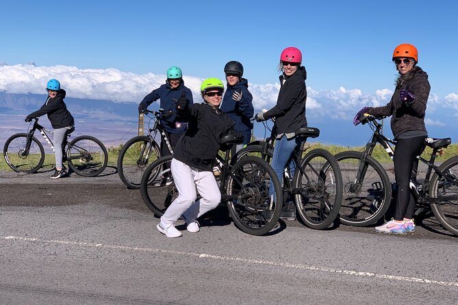 Cycle to the Sea with Maui Bombers - Skipping the summit and sunrise keeps the day fun