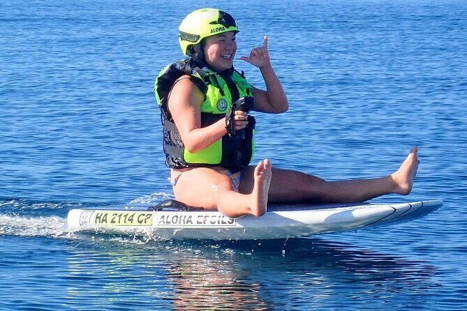 Electric Foilboard rides/lessons/sessions at Sugar Beach, Maui - Physical Reality Checks: Balance, Flexibility, and the 235-Pound Limit