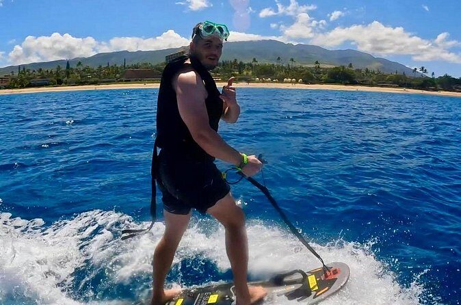 Electric Surf Board Experience Hawaii - Standing, steering, and speed control (the learning curve)