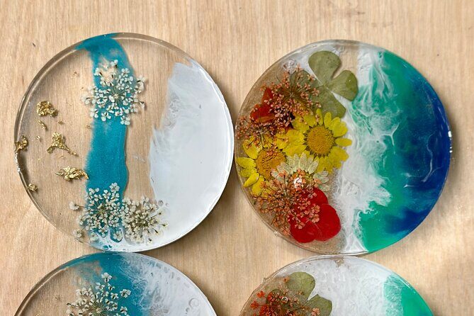 Epoxy Resin Art and Craft Coaster Set Experience - Paia Start, Ho’okipa Stop: How the Day Gets You Out of Your Head
