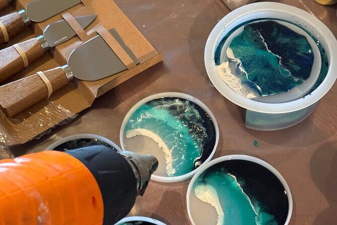 Epoxy Resin Art and Craft Coaster Set Experience - Who Should Book This Workshop (And Who Might Not)