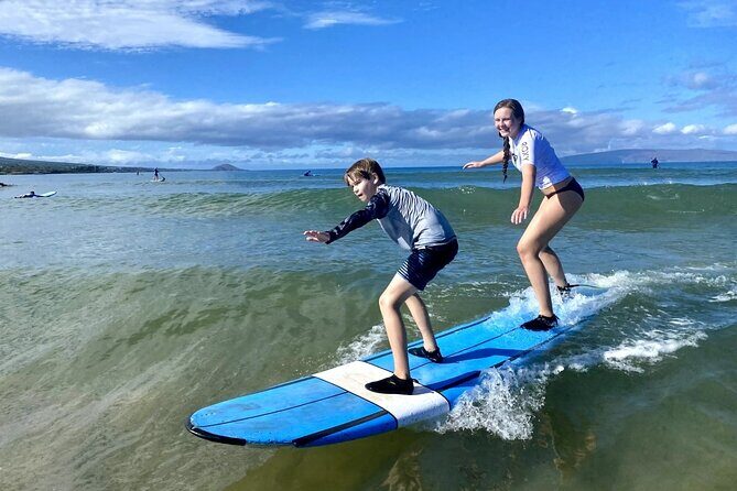 Group Surf Lesson at Kalama Beach in Kihei - What Happens During the 2 Hours, Start to Finish
