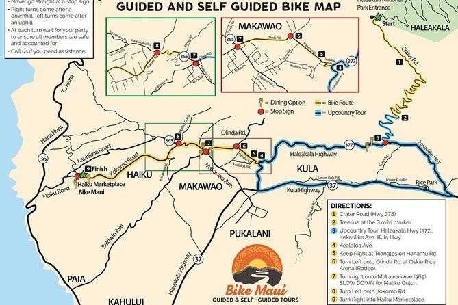 Haleakala Express Self-Guided Bike Tour with Bike Maui - The mid-route shift: van shuttles and shorter switchback runs