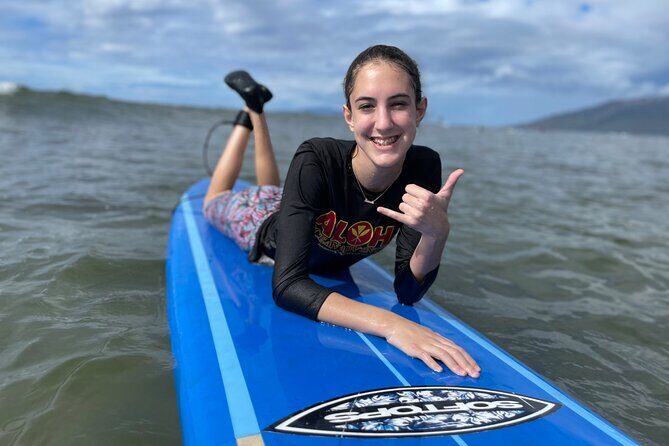 Hawaiian-owned and Operated Surf Lessons in Kihei, Maui - Photos and video: your best moments without the stress
