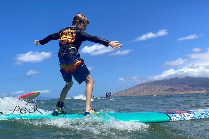 Hawaiian-owned and Operated Surf Lessons in Kihei, Maui - Timing and where you start in Kihei
