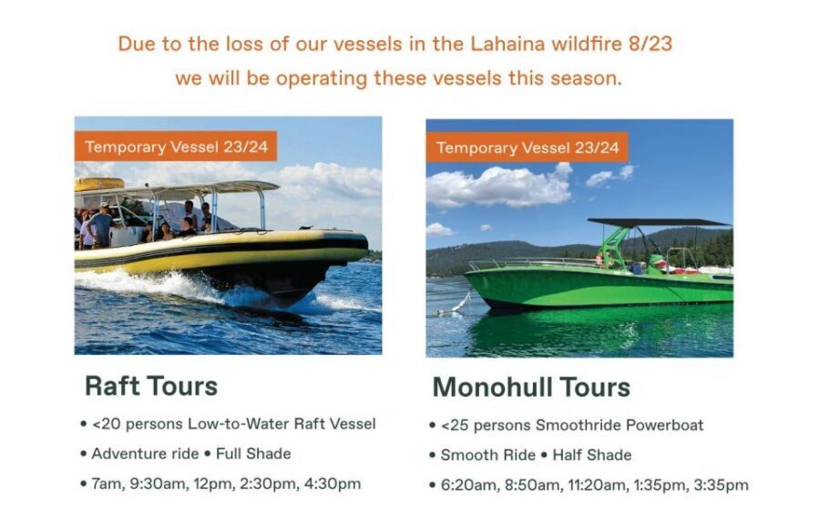 Maui: Guided Whale Watching Tour on Eco Raft - The 2–5 hour flow: from short cruise to the whale window