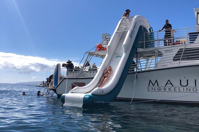 Maui: Molokini & Turtle Town Snorkel & Waterslide Adventure - A 6:30am check-in that sets the tone in Wailuku
