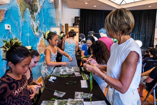 "Origins" Multicultural Dance Spectacular - Crafts first: Ti leaf and kukui nut keepsakes you can actually use