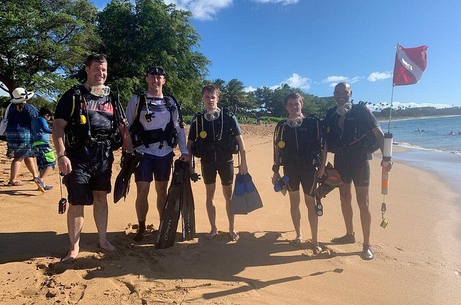 PADI Scuba Lesson and Shore Dive in Maui - The Ocean Session: About 40 Minutes of Fish, Coral, and Turtles