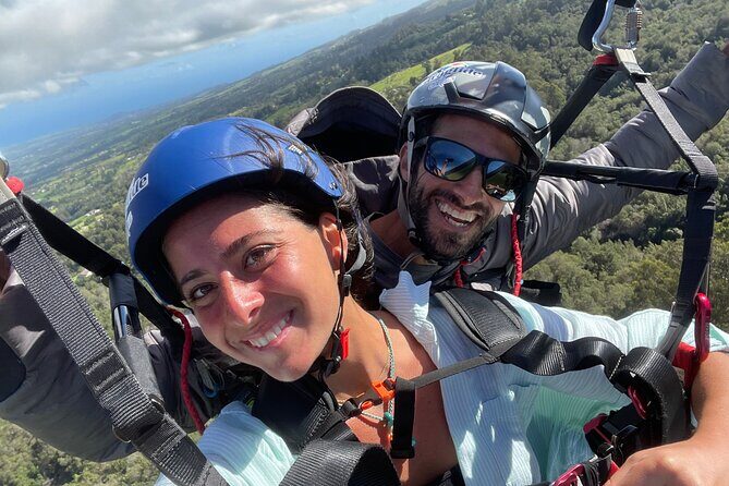 Paraglide Maui's 1K Tandem Paragliding Experience - The Van Ride to Echos Launch at 4,500 Feet