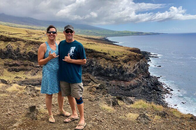 Private Unique Road to Hana Adventure - Stop 1: Black Sand Beach at Waianapanapa State Park and the lava-tube moment