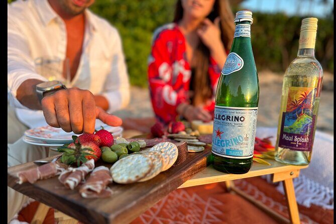 Romantic Sunset Picnic at Pristine Beach with Photo & Video - The Charcuterie Board: Date-Night Food That Actually Works