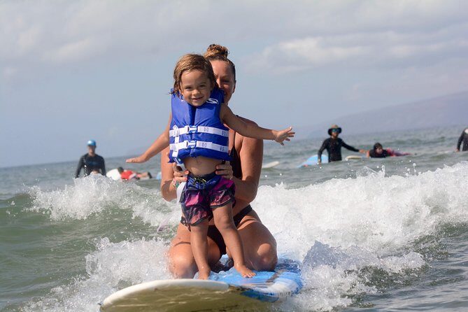 Waves Hawaii Surf School in Kihei Maui - Kihei meeting point: convenient start at Kalama Park