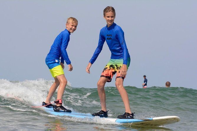 Waves Hawaii Surf School in Kihei Maui - Gear and comfort: rash guards, reef shoes, and not wasting time