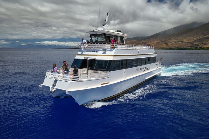 Whale Watch and Turtles Snorkel - Getting started at Maalaea Harbor and boarding Pride of Maui